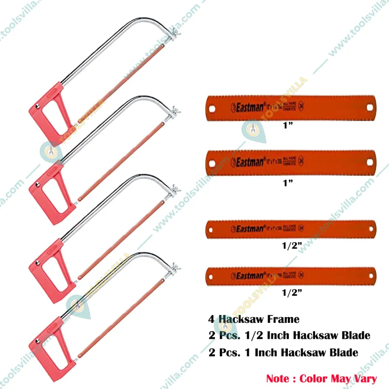 Eastman Tubular Type Bcp Hacksaw Frame E With Inch And