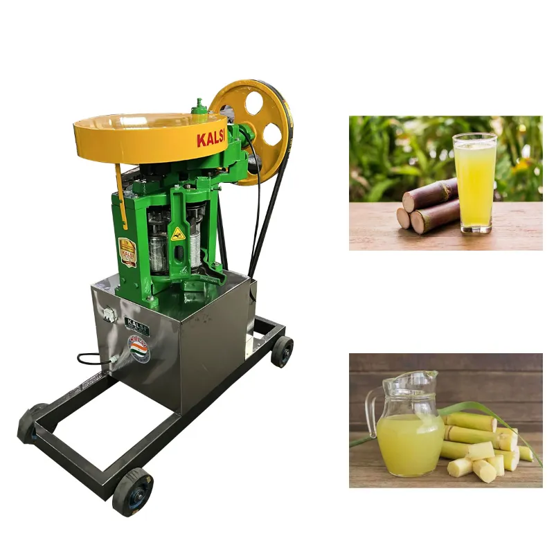 Kalsi Sugarcane Juice Machine With Vertical Ss Rollers