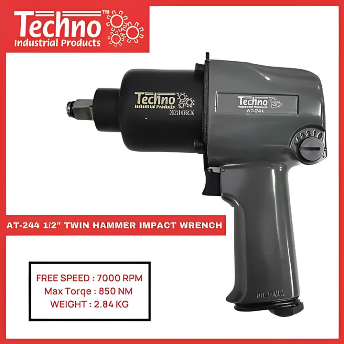 Twin Hammer Impact Wrench With Nm Torque