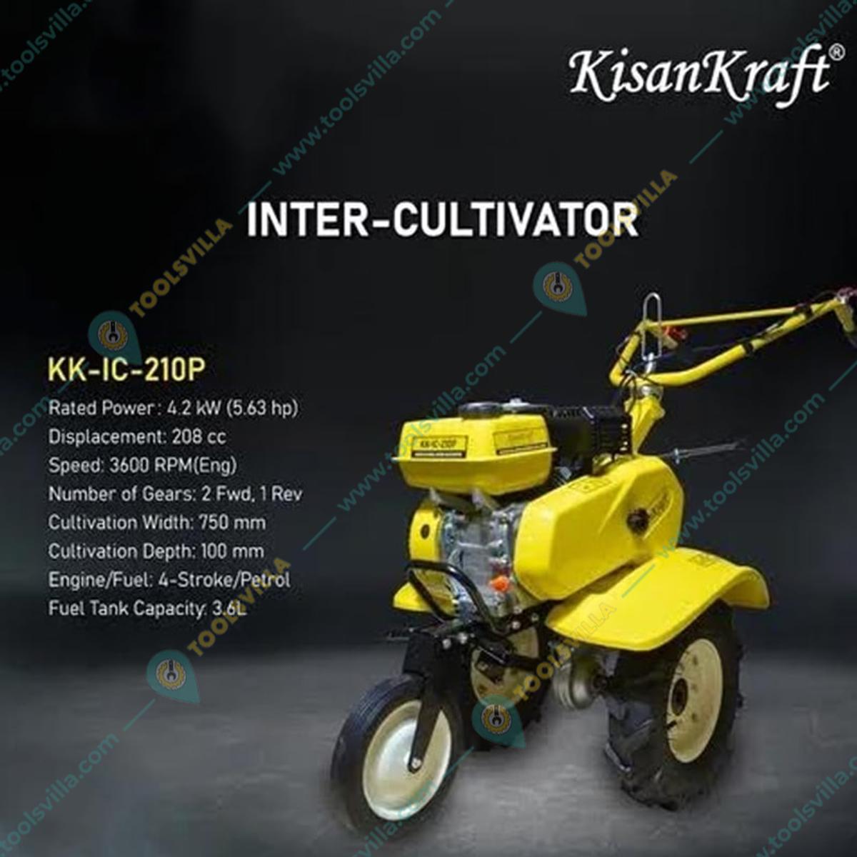 KisanKraft Kisankraft 5 63 HP Petrol InterCultivator PowerWeeder KK