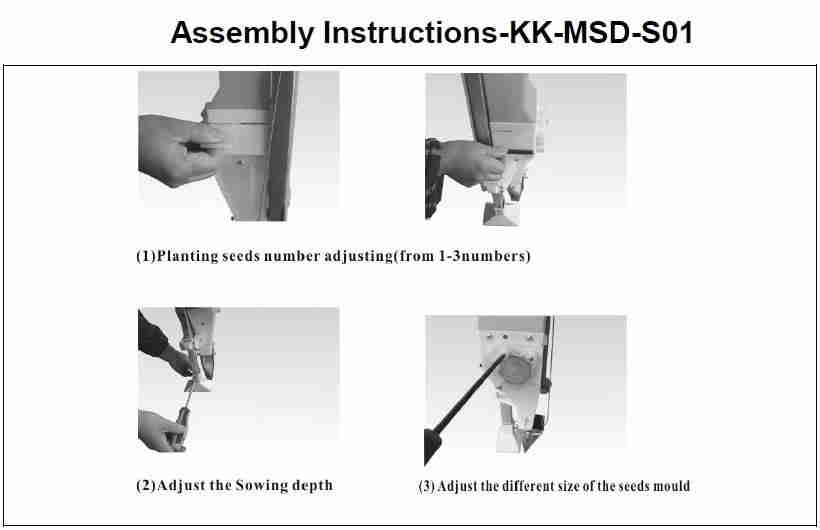 Kisankraft KK-MSD-S01 Manual Seeder