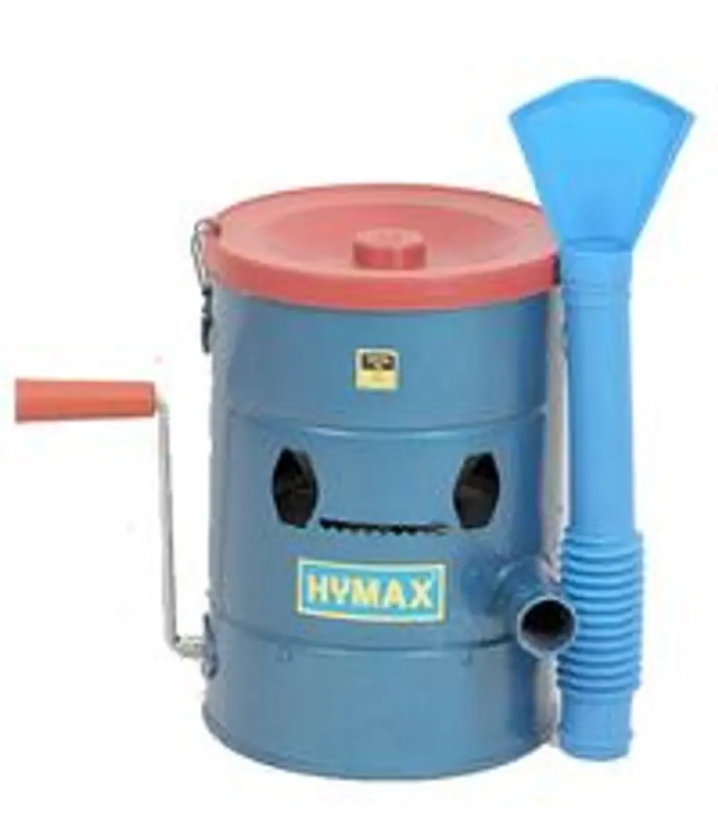 Hymax Hand Rotary Duster, Belly Mounted Type