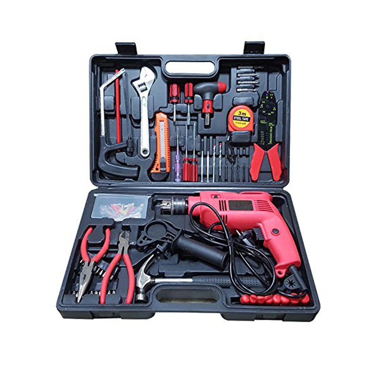 Premium Quality 13mm Electric Drill Machine with 105Pcs Tool Kit