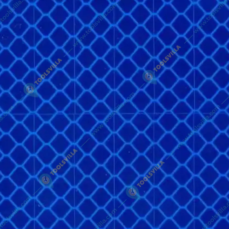 Minsales Blue Reflective Tape - 2 Inch x 40 Meter, Radium, Water Proof