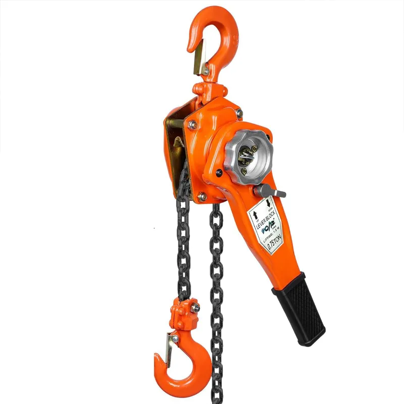 VOLTZ 0.75 Ton Ratchet Lever Hoist with 1.5 meters Lifting Height, 6 mm Chain - 6 Months Warranty