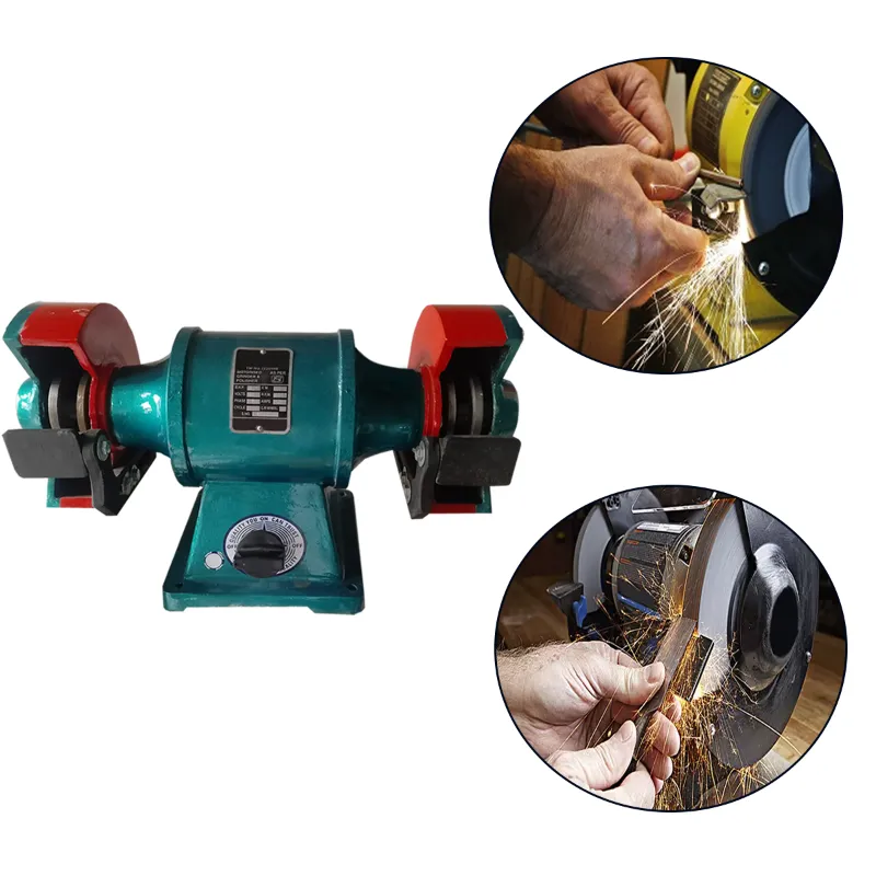 Superior Quality 10 inch 1 HP Motorised Bench Grinder Without Wheel, With Taper Roller Bearings