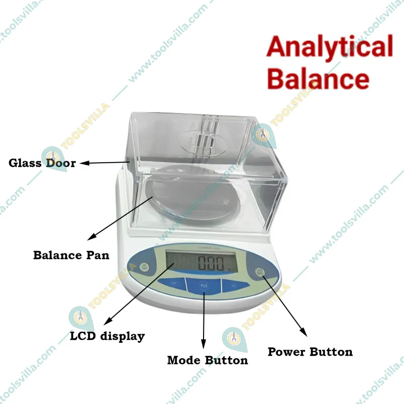 Oritek 130mm 1000 g Capacity LCD Analytical Balance Weighing Scale with 1 Year Warranty