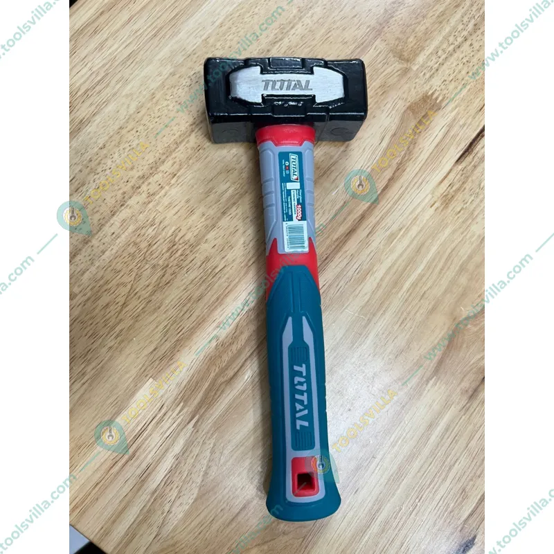 Total 1000 gm Heat Treatment Stoning Hammer with Fibreglass Handle (THSTH61000)