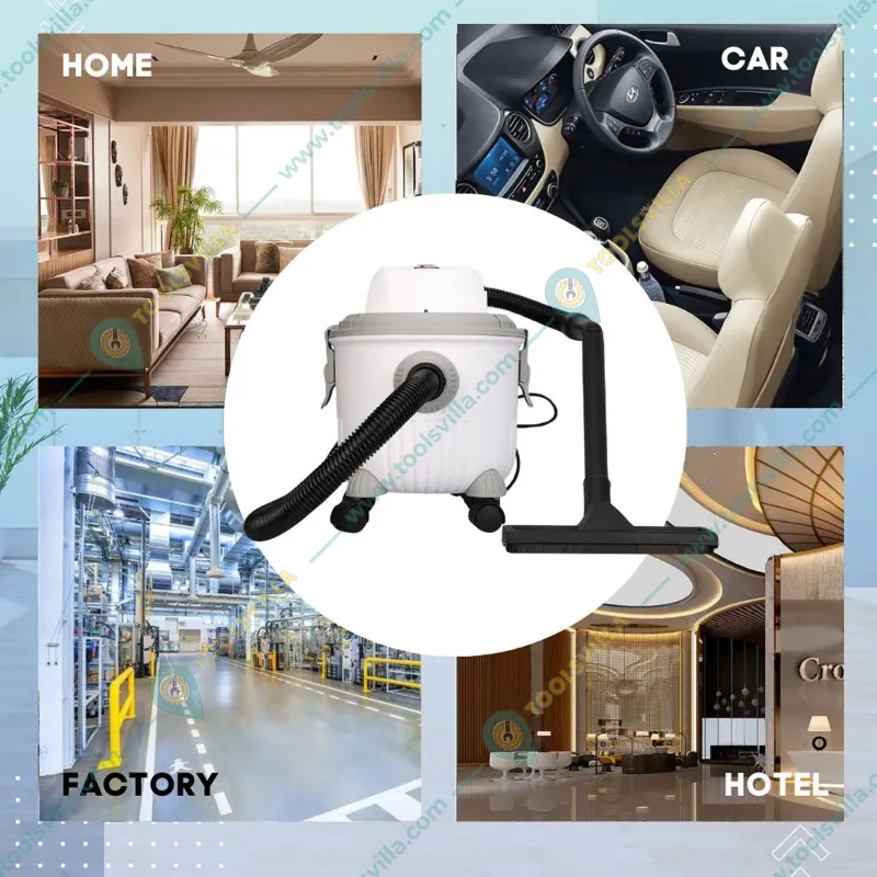 Starq 15Ltr 1000W Wet, Dry & Blower Vacuum Cleaner With All Required Accessories - 1 Year Warranty