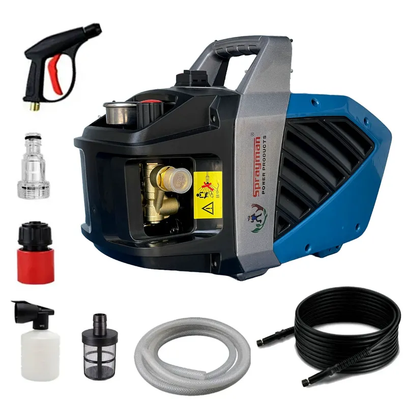 Sprayman 100 Bar, 2000 W, High Pressure car Washer With Accessories, 6 Month Warranty (SPPW-102)