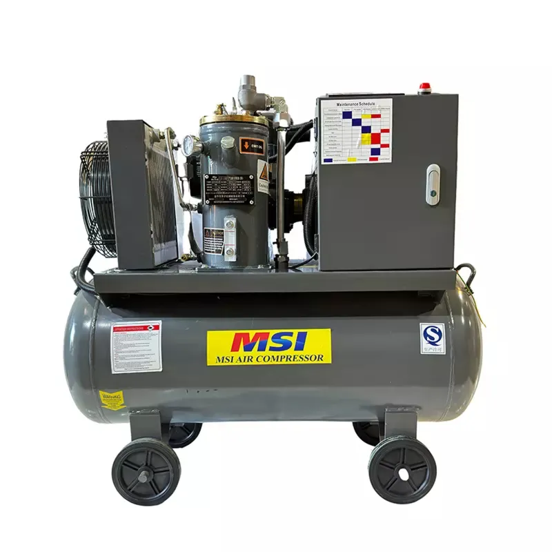 MSI 100L 4 HP Screw Type Air Compressor with 10 Bar Pressure (MSOC 22)