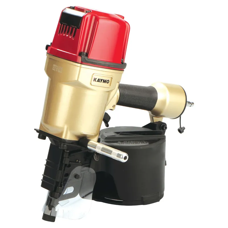 Kaymo 50-100mm Pneumatic Coil Nailer with 6 months Warranty on Manufacturing Defects(PRO-PN38100)
