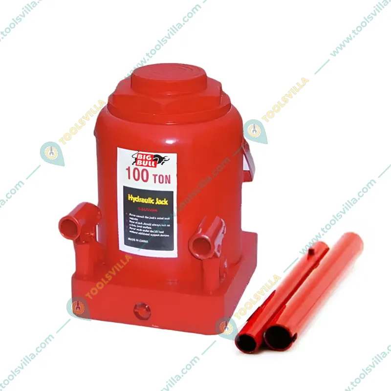Big Bull 100 Ton Capacity Bottle Jack, 520 mm Max Lifting Height 
