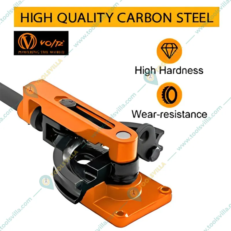 VOLTZ 10 - 25 mm Manual Pipe Bender, Heavy Duty Tube Bender for Bending Metal, Copper, or Stainless Steel (SWG 25S)
