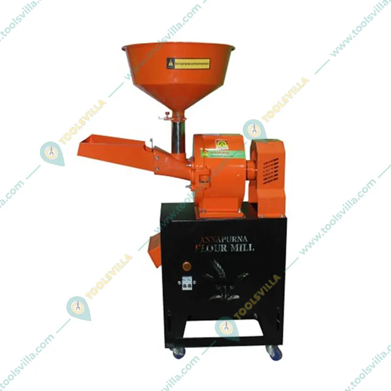 Premium Quality Flour Mill/Atta Chakki 25-30 Kg/Hr with 3 HP Motor & 6 Jali 