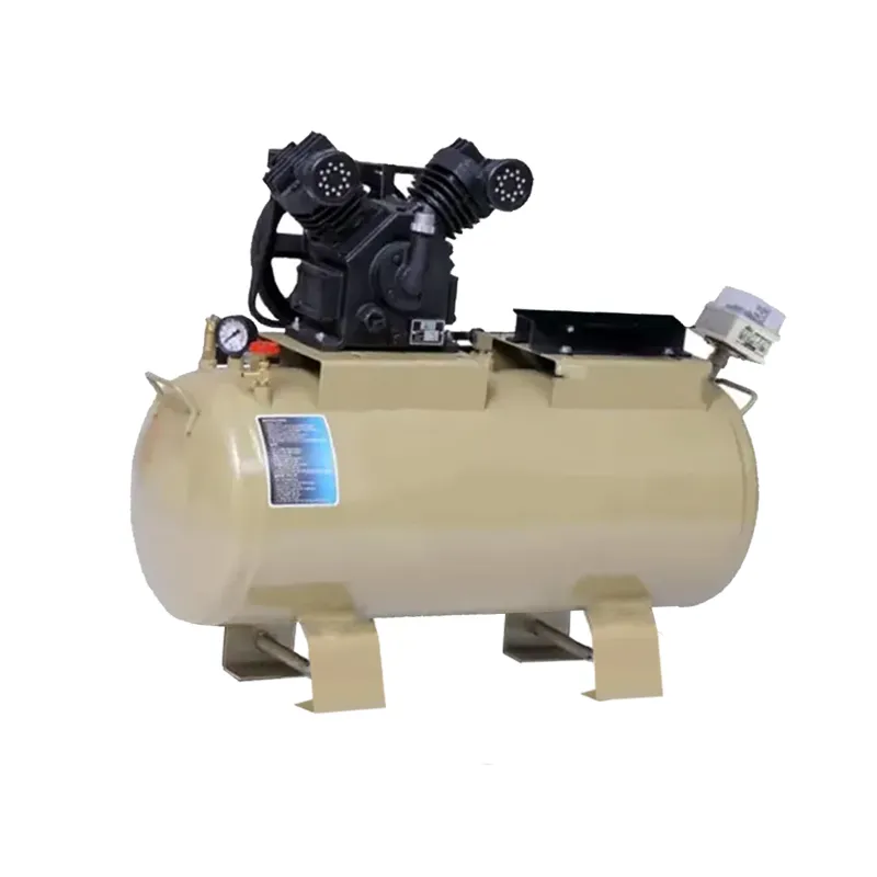 Gagan 105 Liters Double Cylinder Air Compressor Without Motor, Grill and Wheels