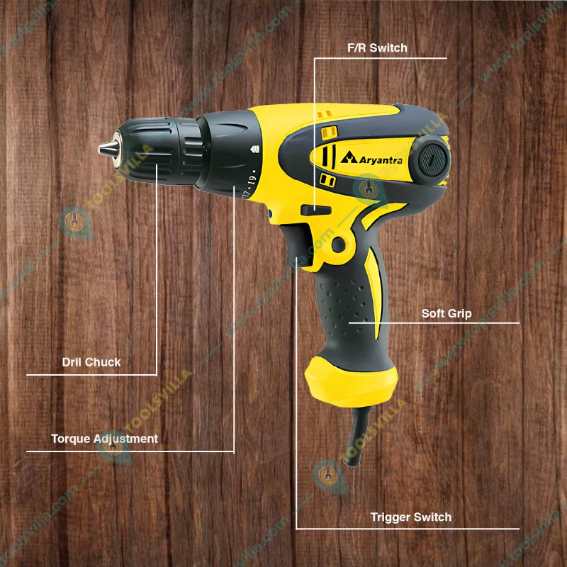 10mm Electric Screwdriver 400W, 1100 RPM (AYSD10G)