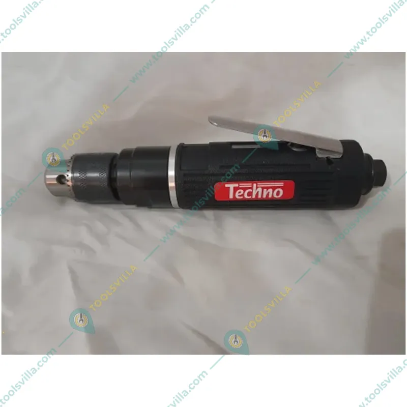 Techno 10 mm Straight Air Drill Machine, 3500 RPM (AT-4038C)