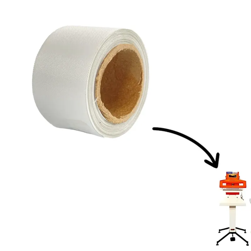 Smart Pack 10 Pcs Teflon Cloth for 12 inches Foot Sealing Machine