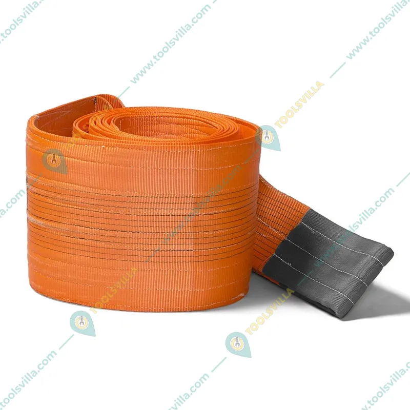 Polystud 10 Ton 3 Meter Polyester Material Web Sling With Double Ply, 250 mm Width