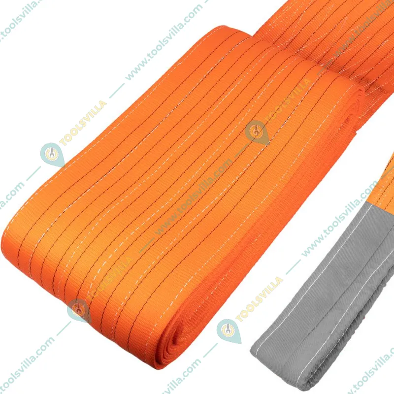 Polystud 10 Ton 3 Meter Polyester Material Web Sling With Double Ply, 250 mm Width