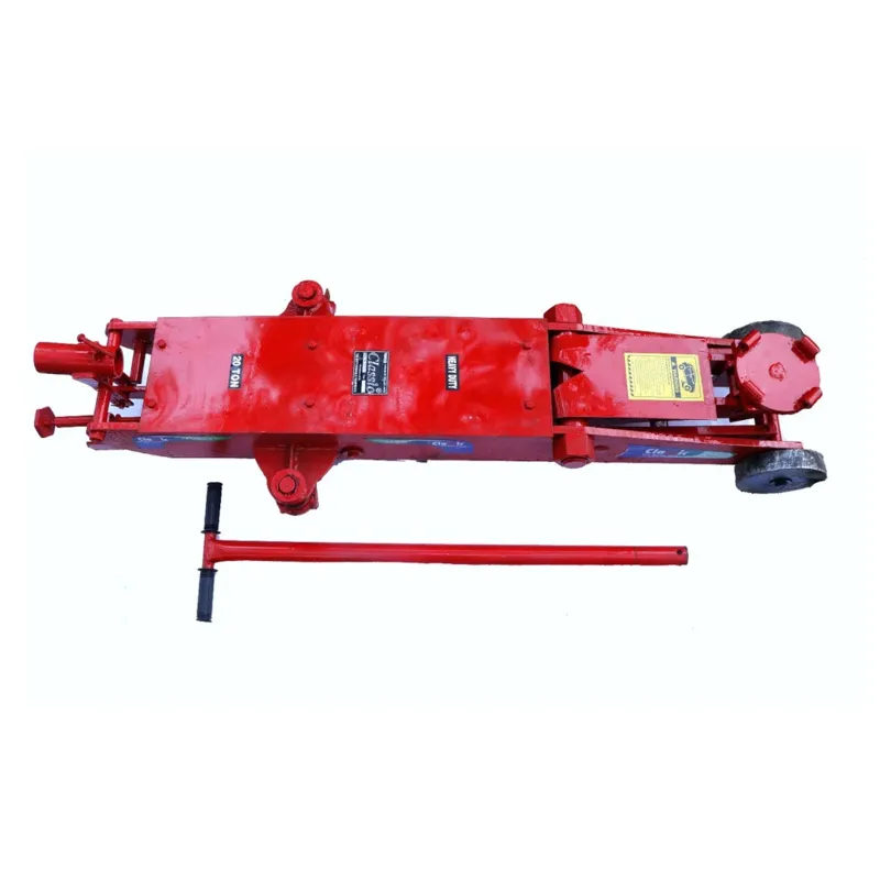 Classic 20-Ton Capacity Hydraulic Floor Trolley Jack for Truck and Bus - Maximum Lifting Height 558 mm