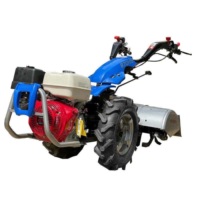 Sprayman BSC 870HS Self Start, Back Rotary Power Tiller, 11.7 HP HONDA GX390 Petrol Engine With Disc Brakes