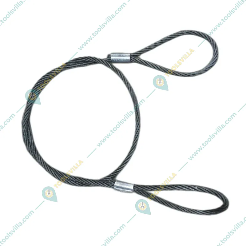 National 11 mm 6 meter Wire Rope Sling For Lifting, Rigging and Material Handling
