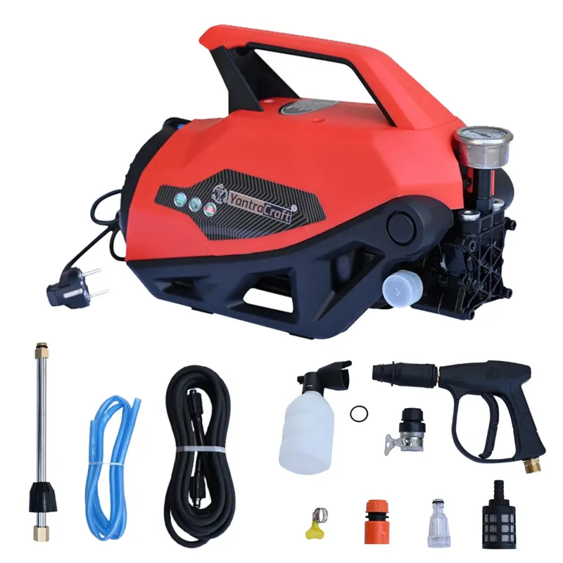 YantraCraft 150 bar, 1800 W, 10 L/Min Flow Rate Portable High-Pressure Washer With 1 year Warranty (YTC-288-8A-AL)