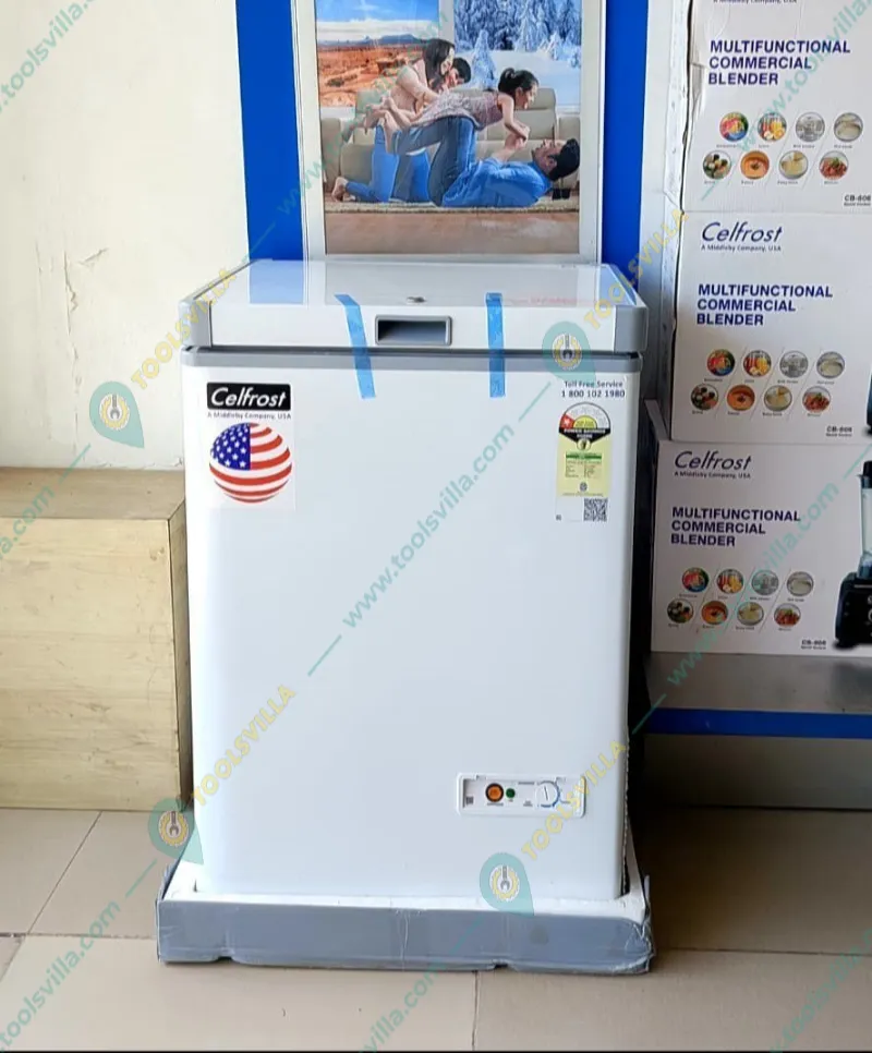 Celfrost CF 155 Single Head Hard Top 35L Capacity Convertible Chest Freezer for ice-Cream, Cold Drinks, Snacks Storing