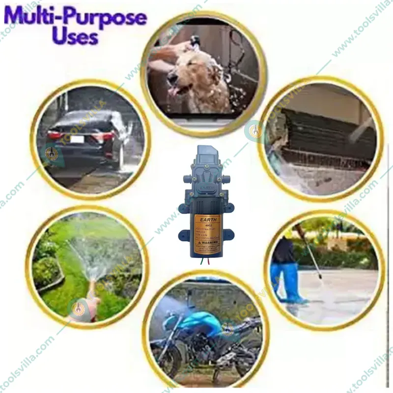 Earth 12V DC 120 PSI Motor for Battery Operated Sprayer