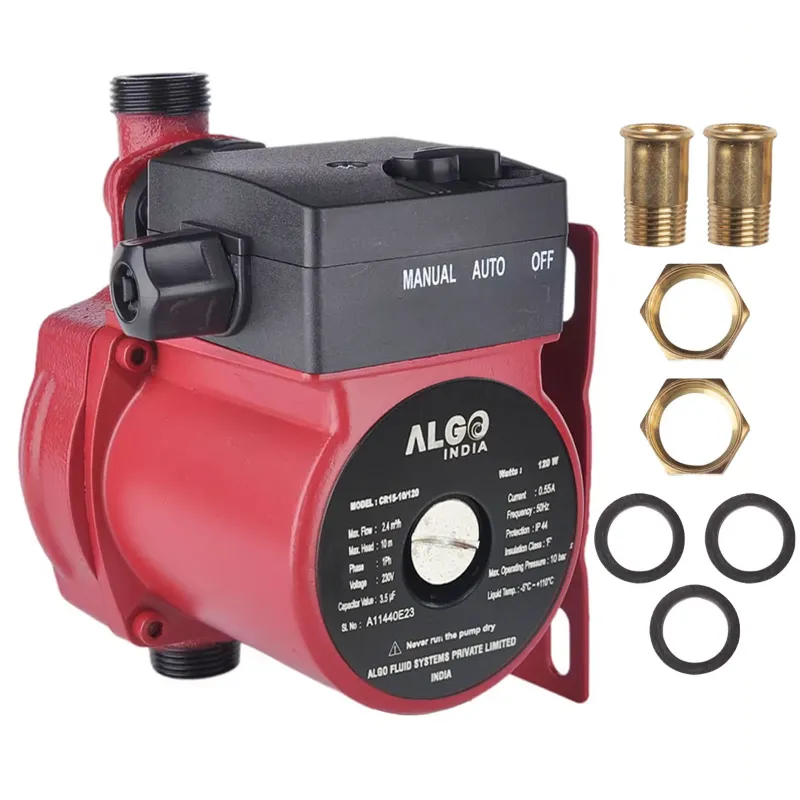 Algo 120 Watt 3/4inch 40 LPM Automatic Hot & Cold Water Circulator & Booster Pump With 1 Year Warranty (CR15-10/120)