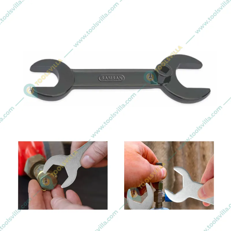 12-14 mm Drop Forged Chrome Plated Gas Spanner (Pack of5 )
