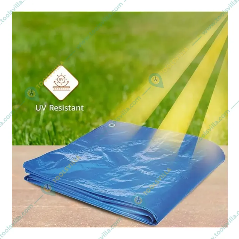 Siddhi 125 GSM HDPE, Waterproof, UV Protected Tarpaulin Sheet | Zero Filler and 100% Virgin(Size-24 feet x 21 feet)