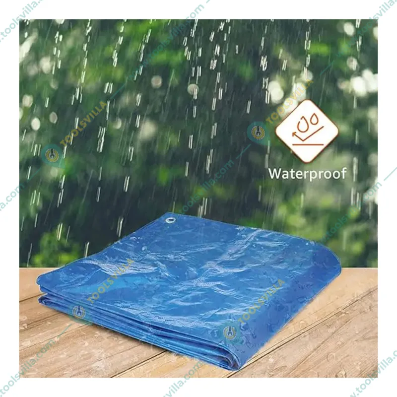 Siddhi 125 GSM HDPE, Waterproof, UV Protected Tarpaulin Sheet | Zero Filler and 100% Virgin(Size-24 feet x 21 feet)
