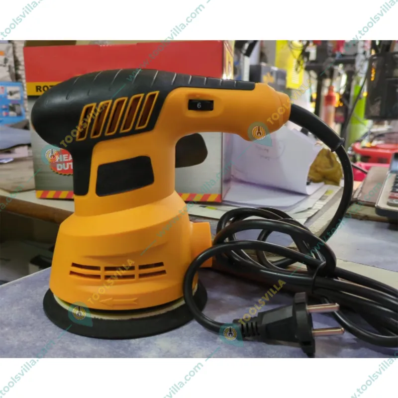 Heavy Duty 125 mm Rotary Orbital Sander 350 W, For Sanding Wood