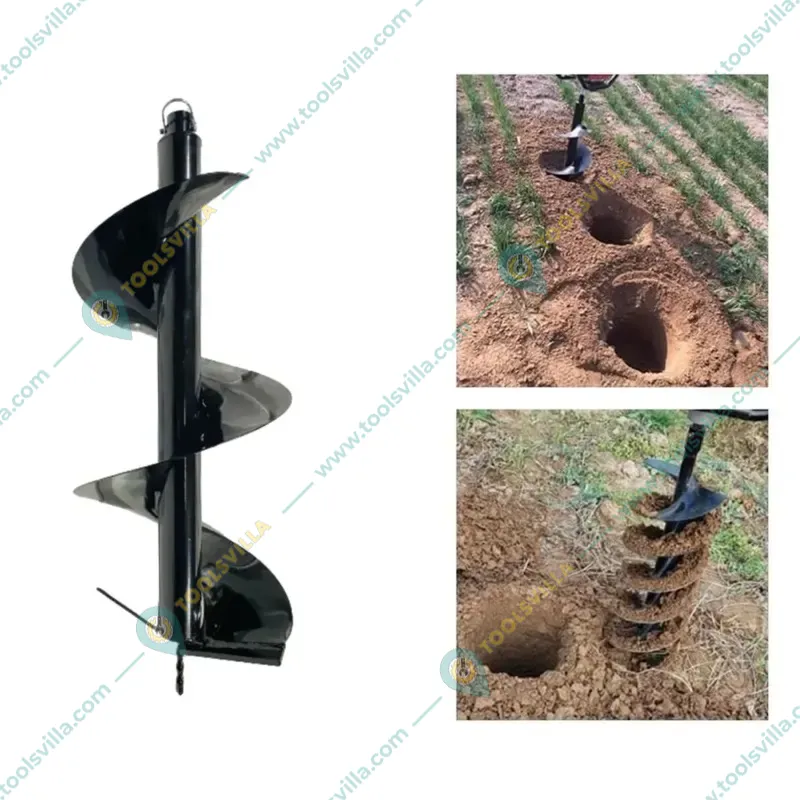 Zeyang 12 Inch Single Spiral Auger Bit For 2 Stroke & 4 Stroke Earth Auger, EA-041