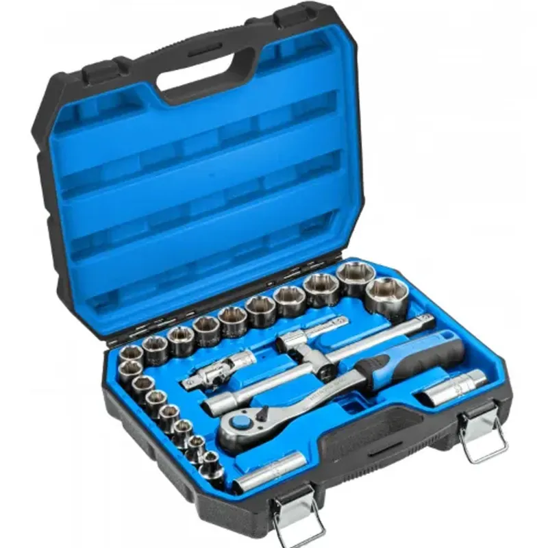 HOEGERT  1/2 Inch Socket Set 24 Pcs