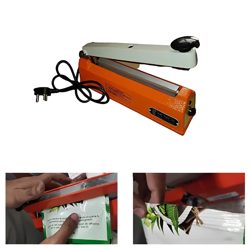 Hot Bar Type 4 Liners 12 inch Hand Sealer Machine, 550 Watt