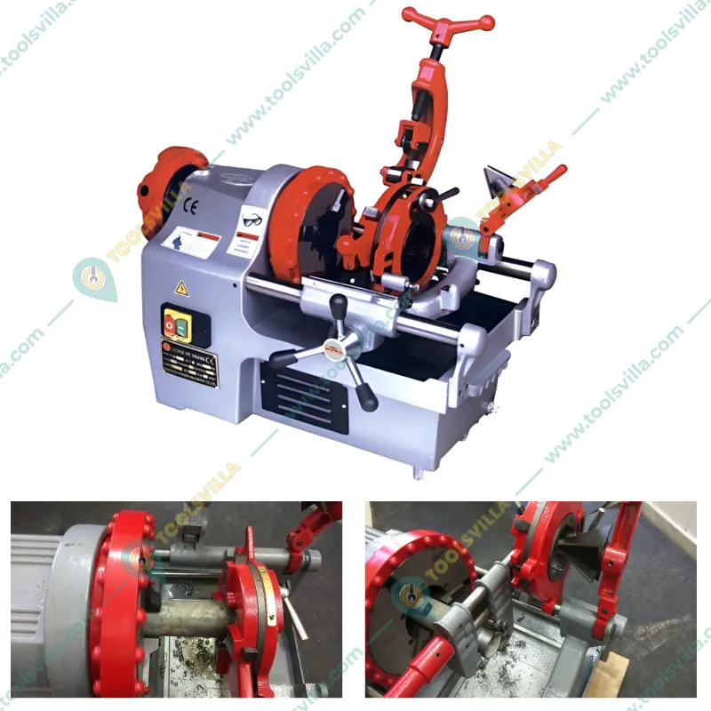 Pentagon 1/2" - 4" Electric Pipe Threading Machine With All Standard Accessories (Z1T-B4-100)