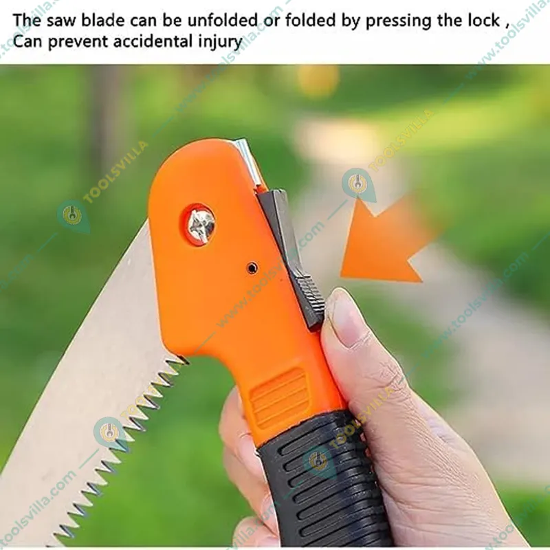 Folding Saw-Heavy Duty 8 inch Harden Razor Tooth Steel-Hand Saw for Camping/Pruning/Backpacking/Gardening/Trees (Pack of 5)