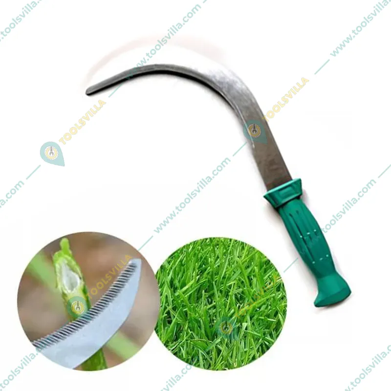 Heavy Duty 12 Inch Manual Sickle with Fibre Handle (Set of 2)