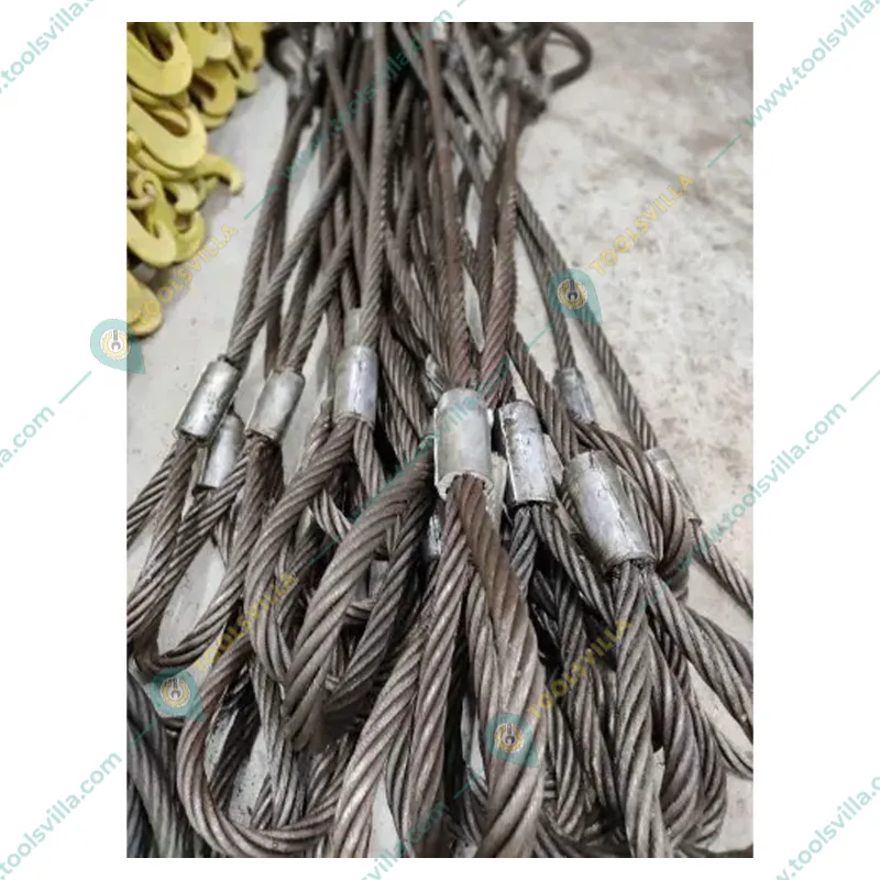 National 12 mm 11 meter Wire Rope Sling For Lifting, Rigging and Material Handling