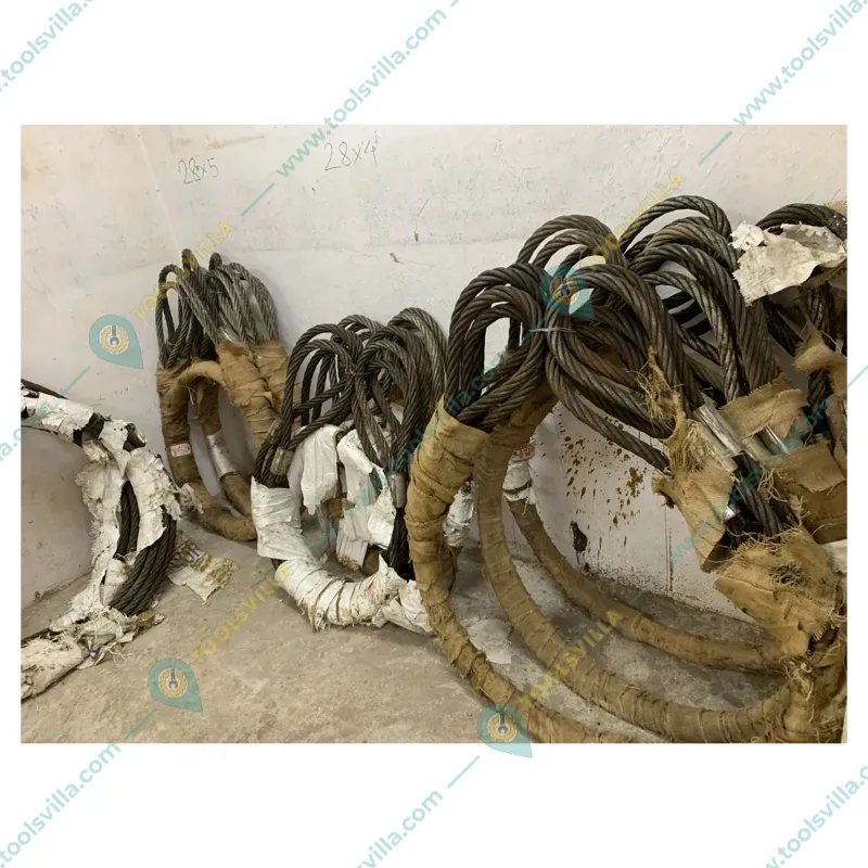 MAHADEV 12 mm 3 Meter Wire Rope Sling, 1700 kg load capacity,6x19 Steel Core For Lifting, Rigging and Material Handling