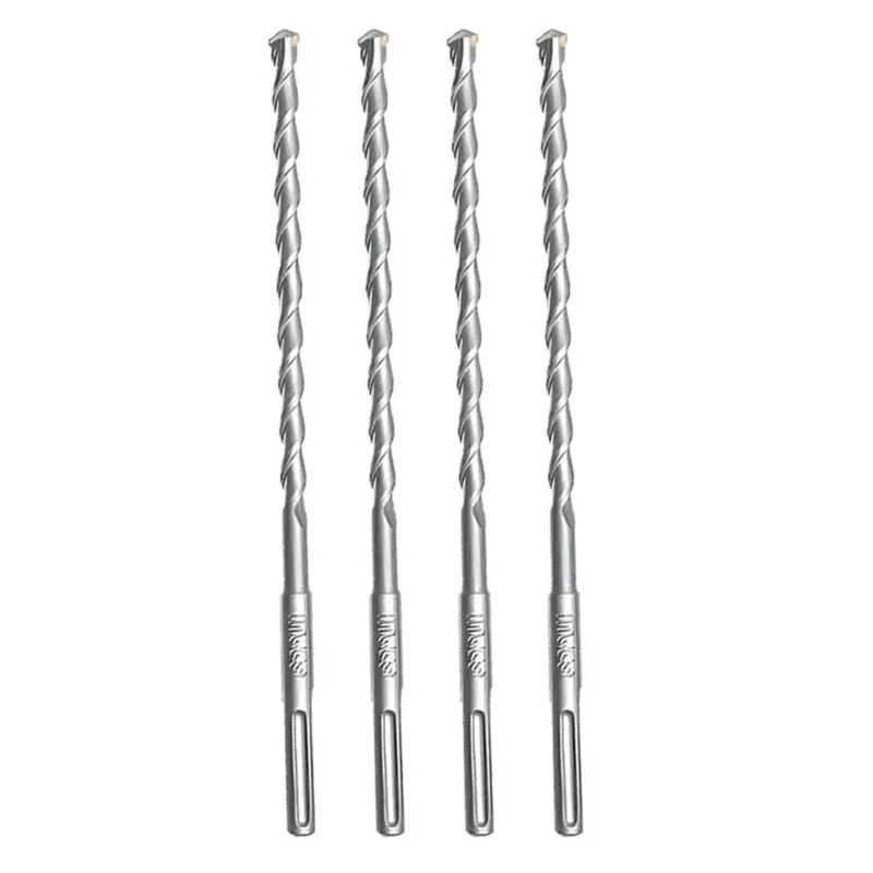 Ingco 12x210 mm SDS Plus Hammer Drill Bit (DBH1211202C) - Pack of 4 Pcs