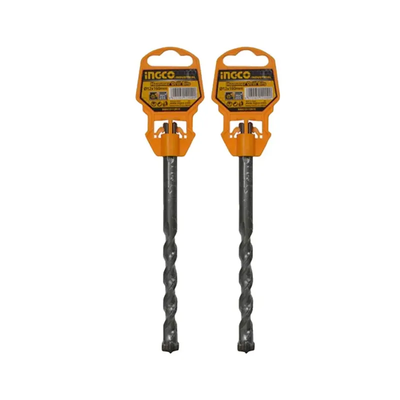 Ingco 12x160 mm SDS Plus Hammer Drill Bit (DBH1211201C) - Pack of 2 Pcs