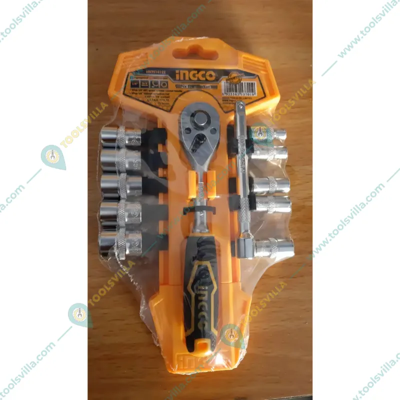 Ingco 12 Pcs 1/4" Dr. Socket Set (HKTS14122)