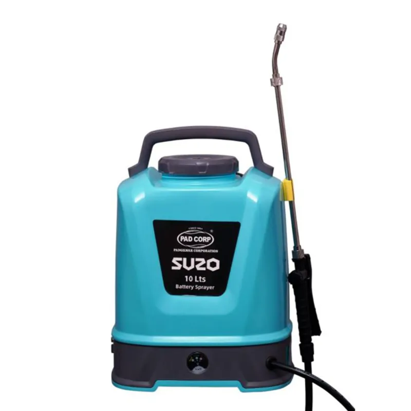 Pad Corp Suzo, 12V 10 L Tank Capacity Lithium Battery Sprayer for Home and Garden use (1 Year Warranty)