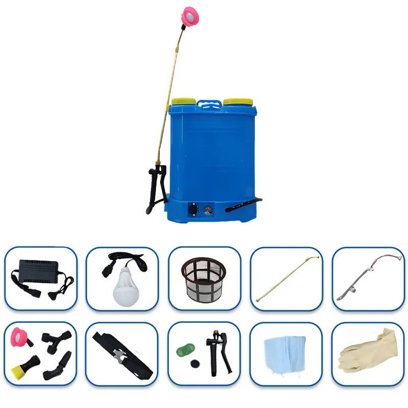 SS GOLD 12V 14AH High Pressure Sprayer With 16 L Tank Capacity For Agricultural and Gardening Purposes