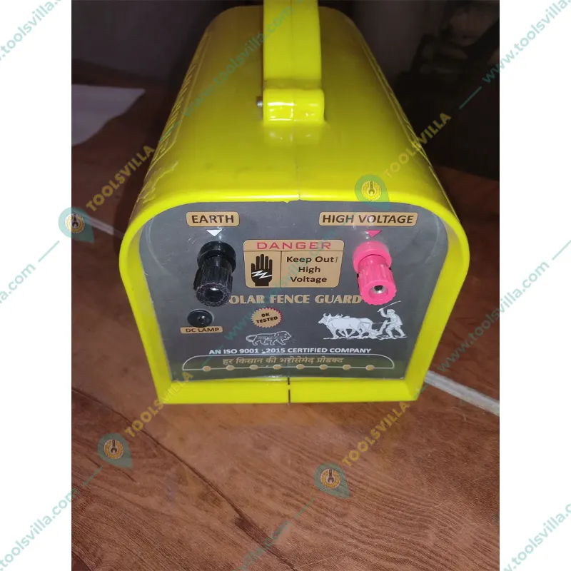 Heavy Duty 12 Kv Solar Energizer For Agricultural Field Usage